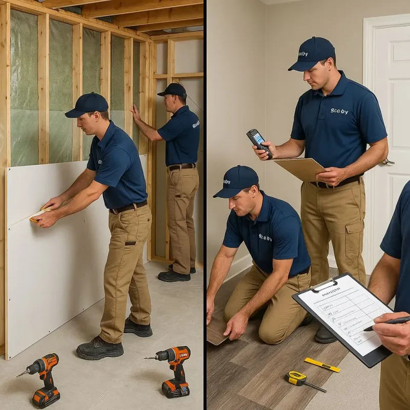 Repairs and Reconstruction process in Athens, NY